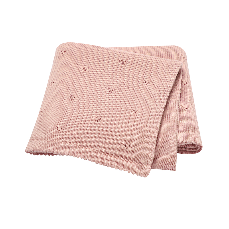 Muslin Cotton Bedspread - Zoete effen kleur pasgeboren baby jongens