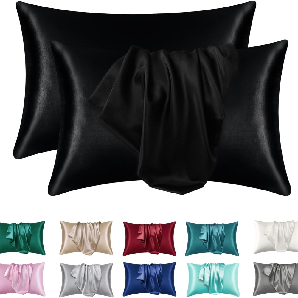 Satin Silk Pillowcase Hair Skin - 1/2 stuks satijnen zijden kussensloop voor