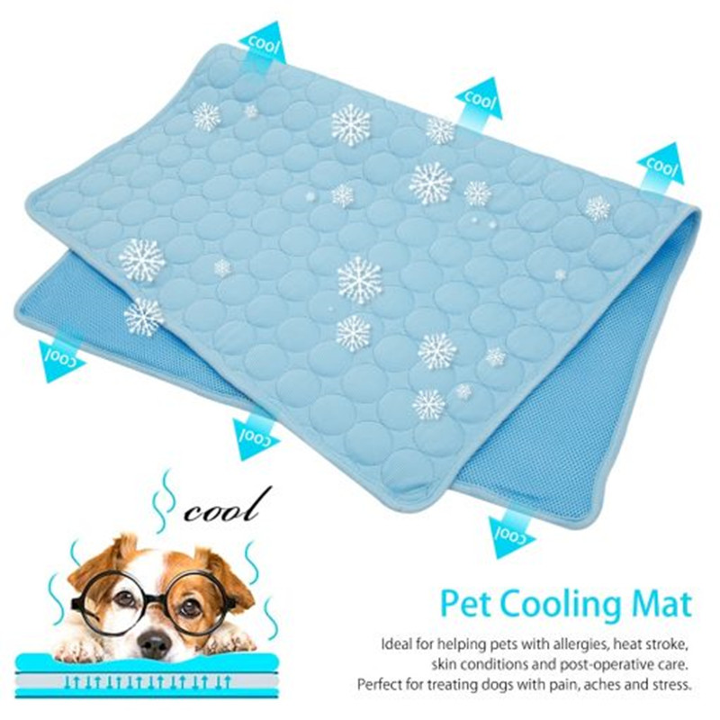 Cooling Blanket Hot Sleepers - De ultieme koele hondenmat, ademend, wasbaar,