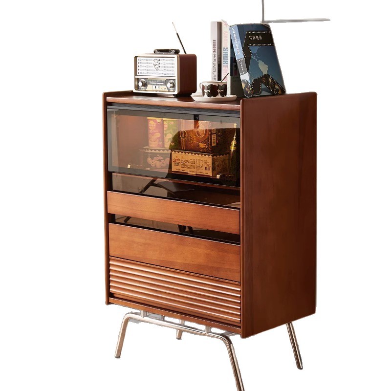 Storage & Organization - Massief houten kist Scandinavisch, retro klein