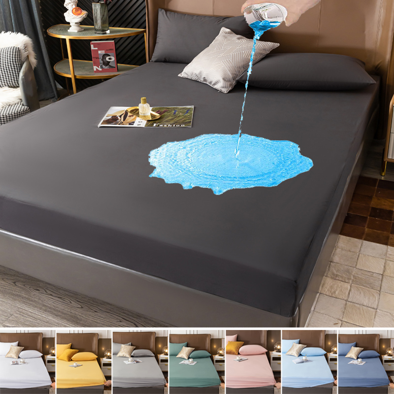Waterproof Mattress Protector Breathable - 100% Waterdichte Matrashoezen Protector Verstelbare Bed