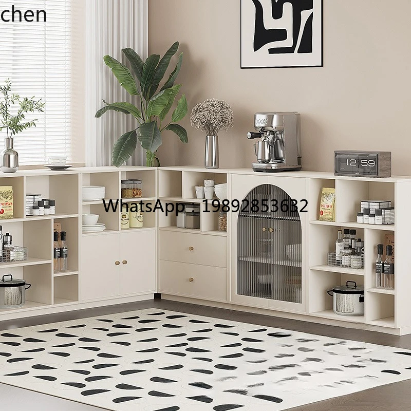 Storage & Organization - i7 Cream Wind Combinatie Eettafel Zijkast