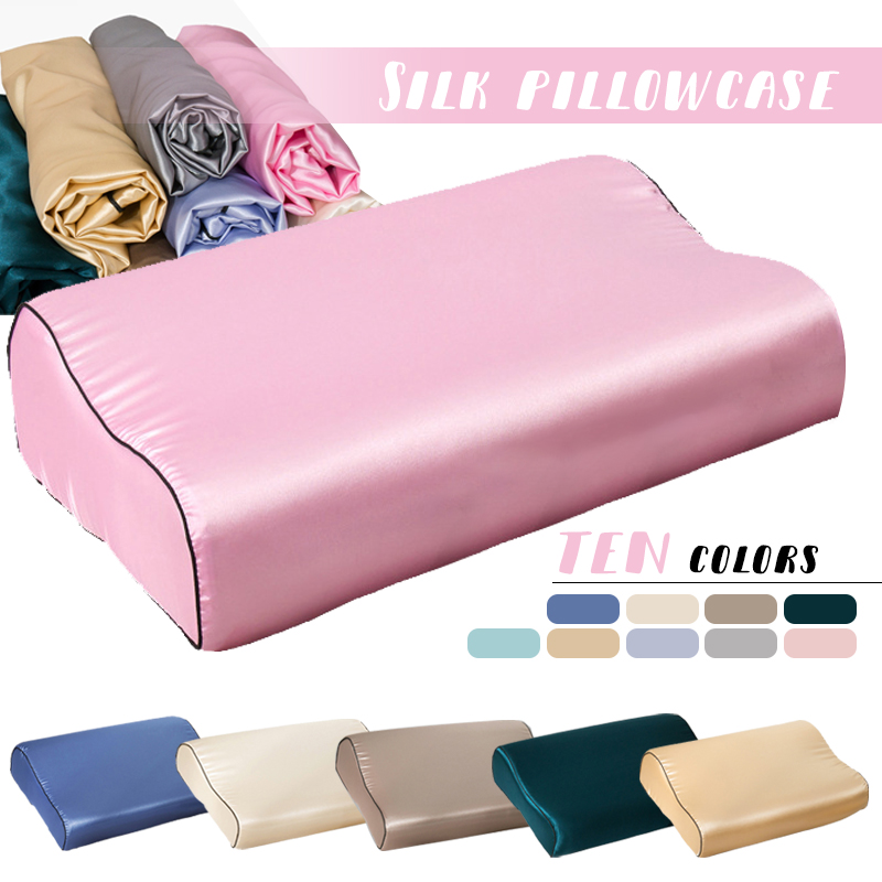 Satin Silk Pillowcase Hair Skin - Imitatiezijde satijnen latex kussensloop voor haar