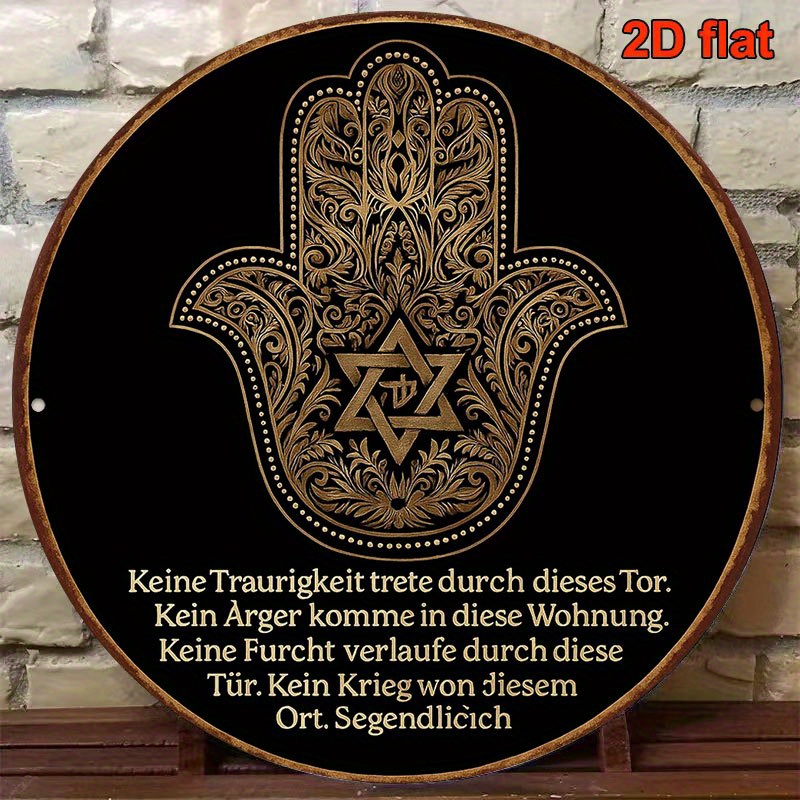 CIFBUY Vintage Aluminium Wandd - Home Decor recensie en prijs