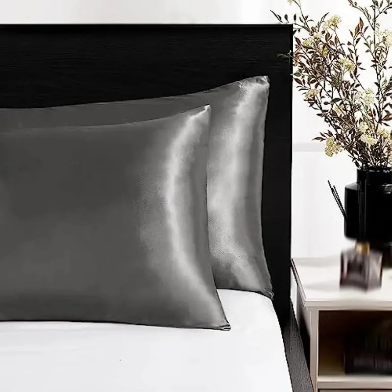 Satijnen zijden kussensloop vo - Satin Silk Pillowcase Hair Skin recensie en prijs
