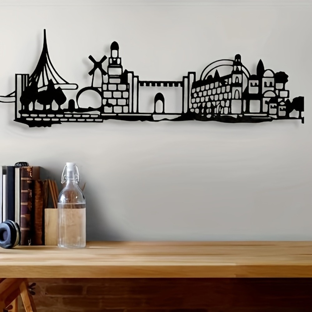 CIFBUY Metalen Wanddecoratie J - Home Decor recensie en prijs