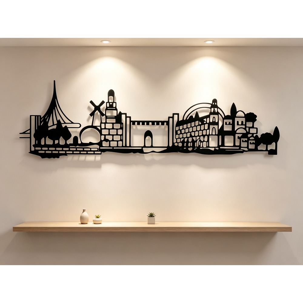 CIFBUY Metalen Wanddecoratie J - Home Decor recensie en prijs