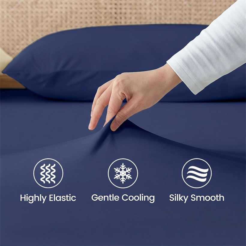 Koelbed hoeslaken Ice-Cool Tou - Fitted Bed Sheets Deep Pocket recensie en prijs