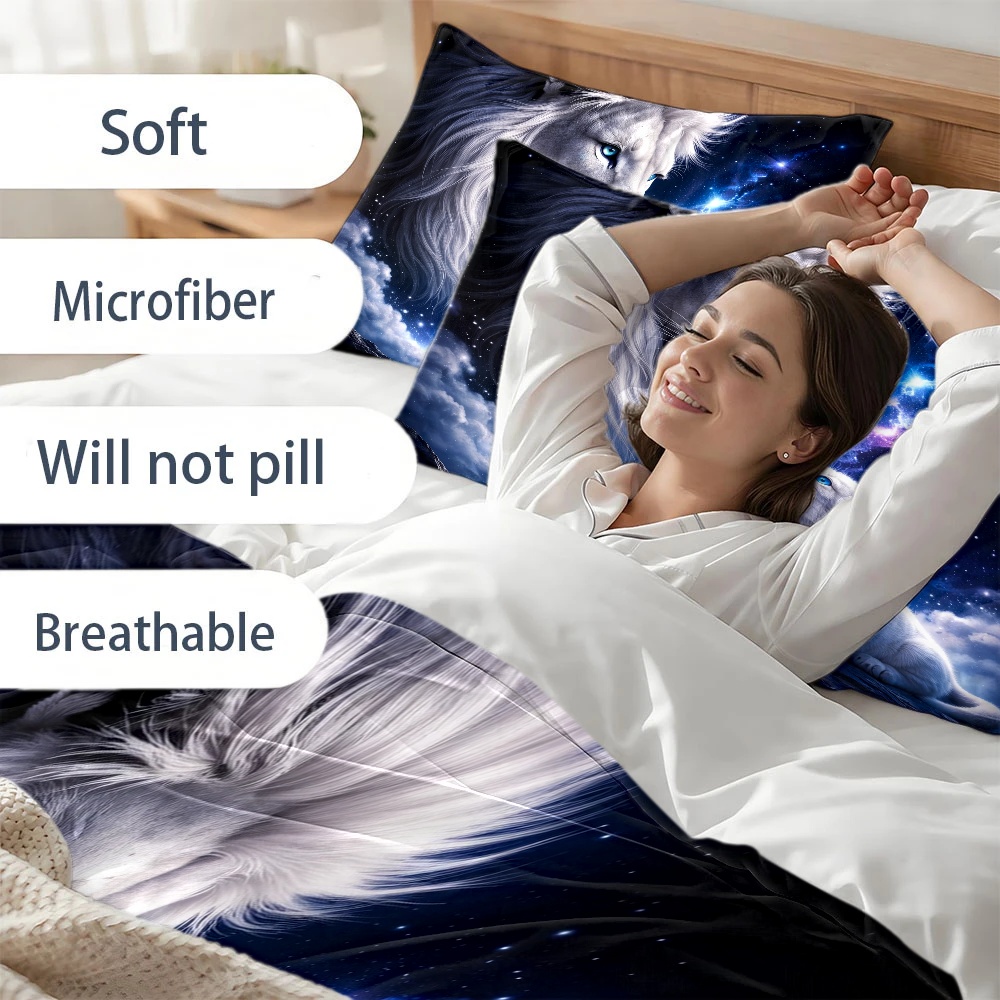 3-delige dekbedovertrekset met - Duvet Cover Sets With Zipper recensie en prijs