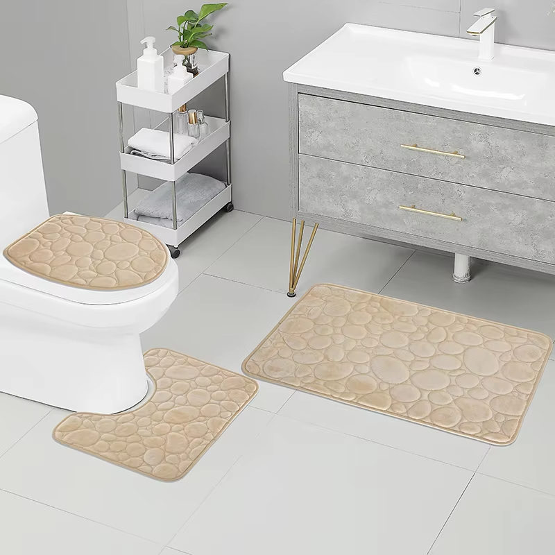 3 stks/set Badmatten Antislip  - Quick Dry Diatomite Bath Mat recensie en prijs