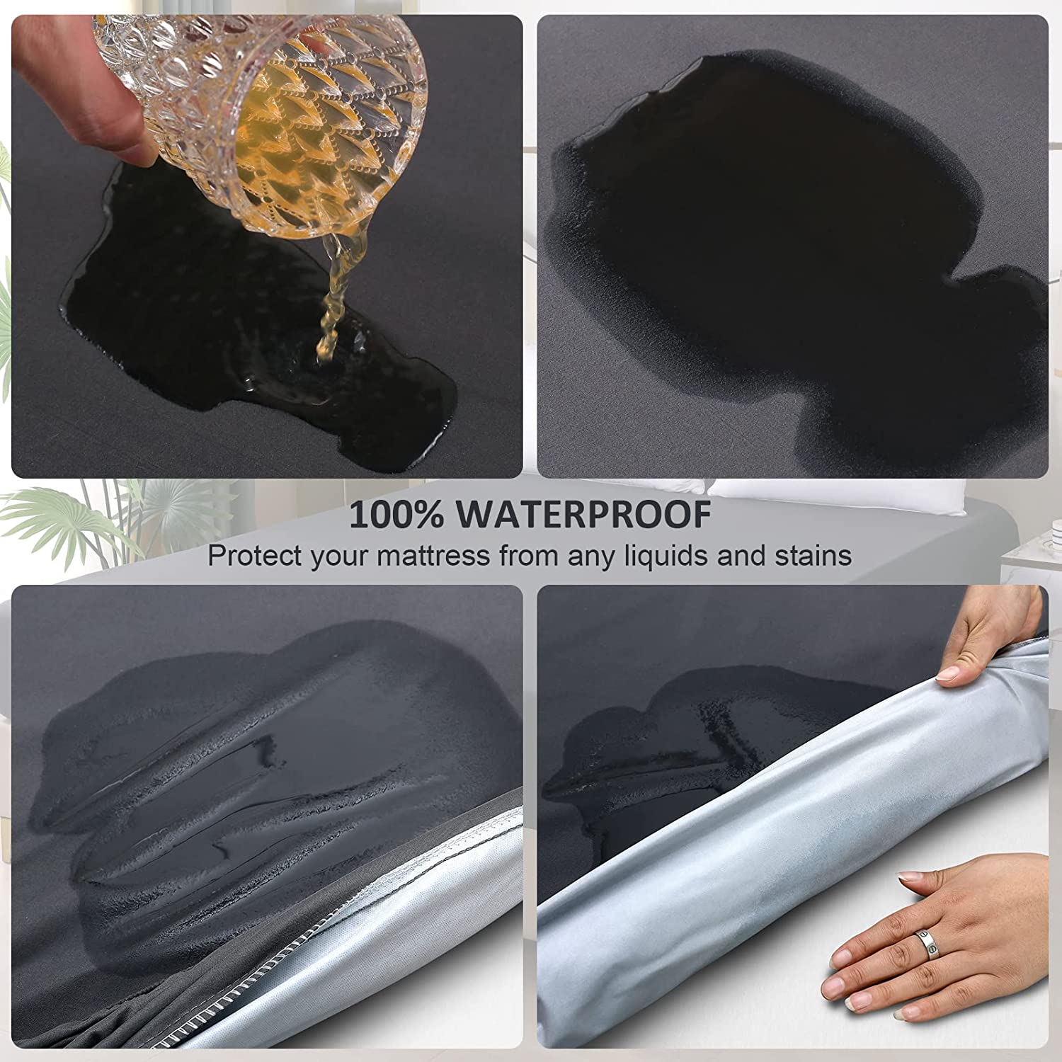 Stevige Matrasbeschermer Water - Waterproof Mattress Protector Breathable recensie en prijs