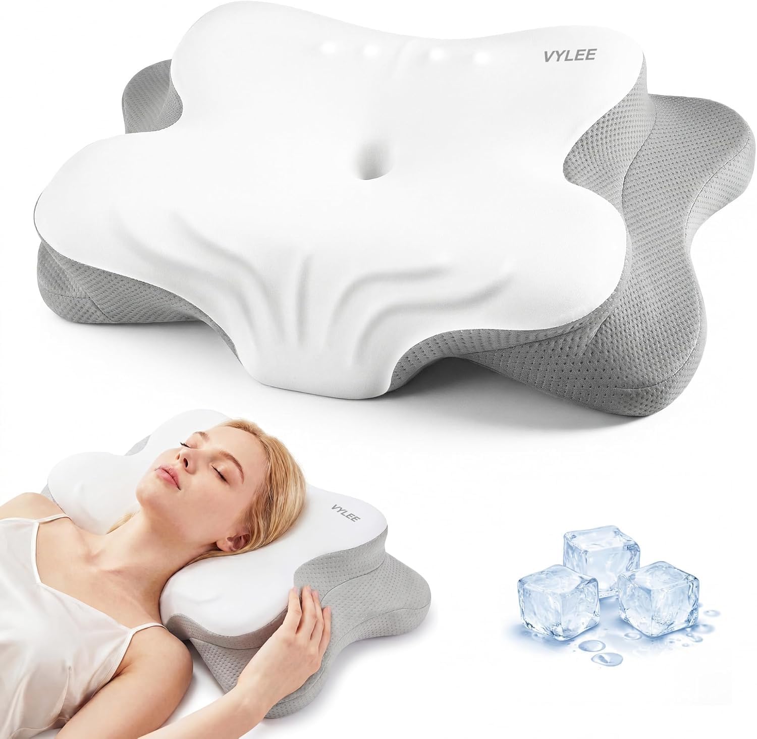 Cervicaal nekkussen voor pijnv - Memory Foam Orthopedic Pillow Neck Pain recensie en prijs