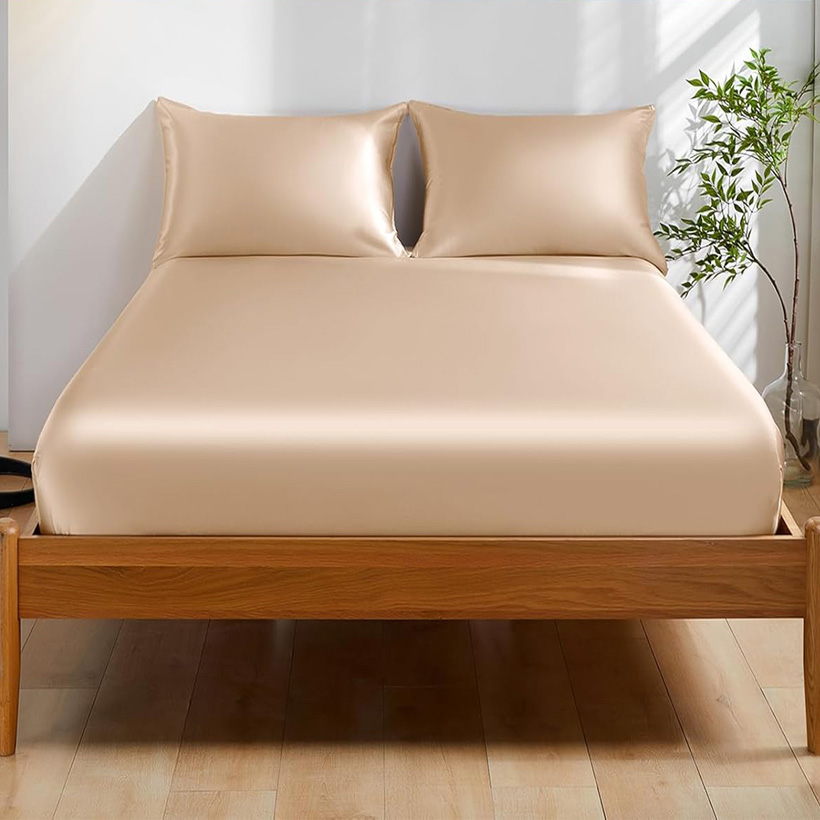 100% Mulberry zijden hoeslaken - Fitted Bed Sheets Deep Pocket recensie en prijs