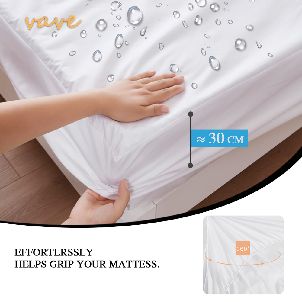 100% Waterdicht Hoeslaken Met  - Waterproof Mattress Protector Breathable recensie en prijs