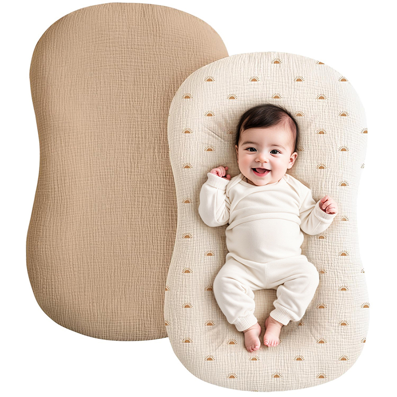 2 STUKS Baby Lounger Cover Mou - Muslin Cotton Bedspread recensie en prijs