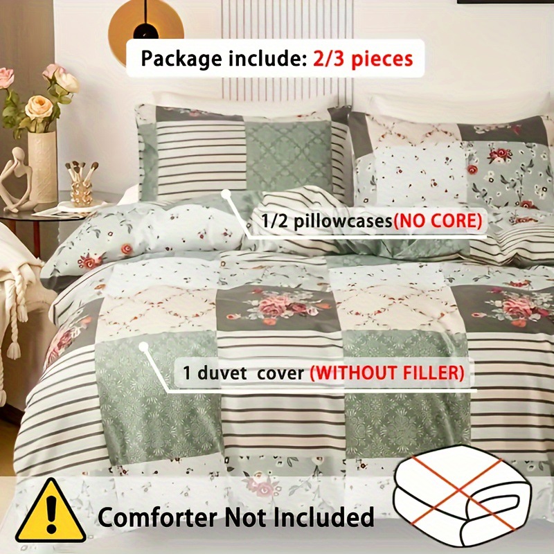 2/3 STUKS Groene Bloemen Dekbe - Aesthetic Floral Duvet Cover recensie en prijs