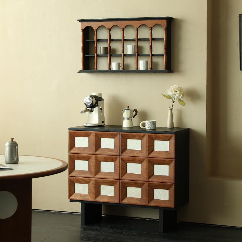 Middeleeuwse kast met zes lade - Storage & Organization recensie en prijs