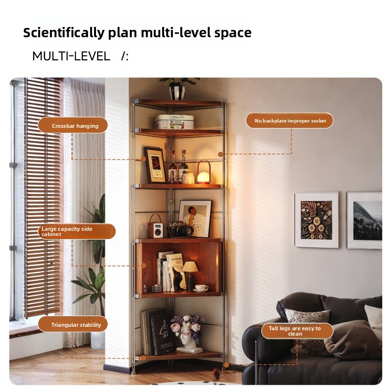 Middeleeuwse hoekplank, drieho - Storage & Organization recensie en prijs