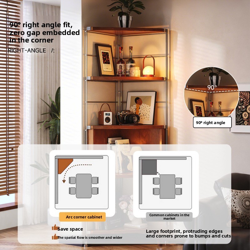 Middeleeuwse hoekplank, drieho - Storage & Organization recensie en prijs