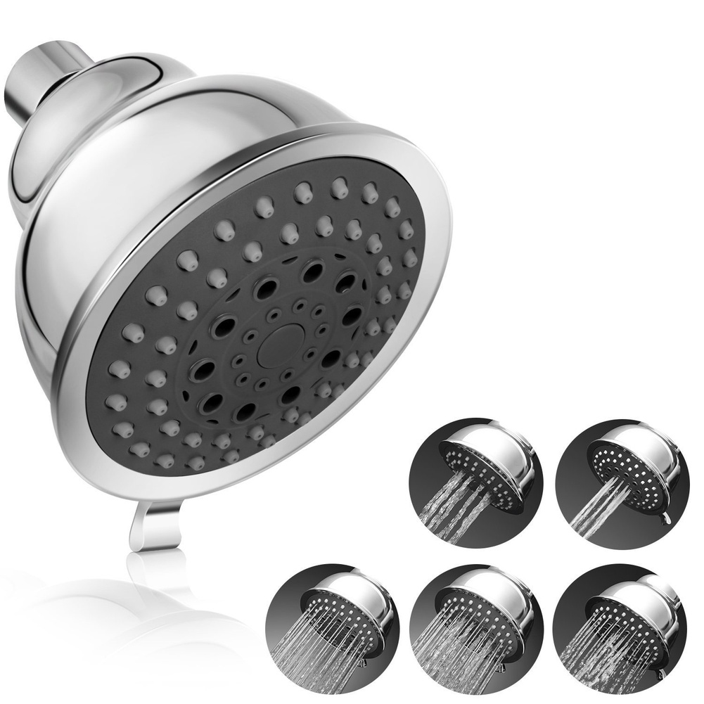 Handdouche met hoge druk, 5-sn - High Pressure Shower Head Handheld recensie en prijs