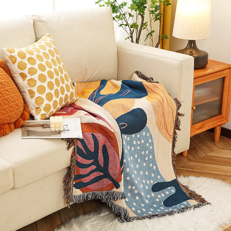 Textiel City Ins Alice Plant P - Boho Throw Blanket Fringe recensie en prijs
