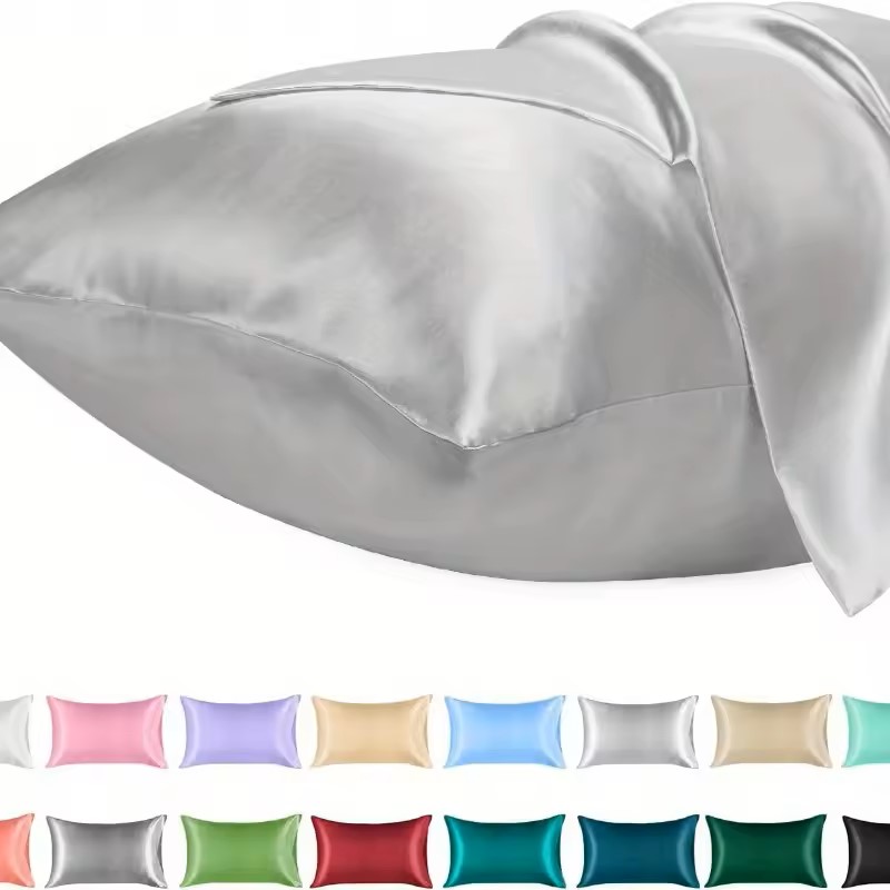 1 satijnen kussensloop voor ha - Satin Silk Pillowcase Hair Skin recensie en prijs