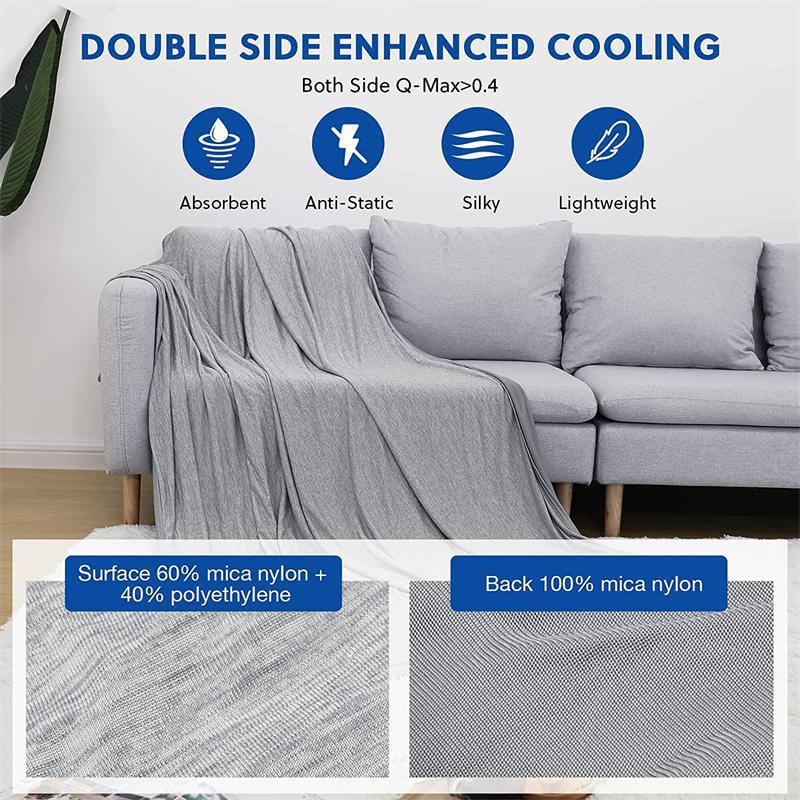 Koelende zomerdeken voor warme - Cooling Blanket Hot Sleepers recensie en prijs