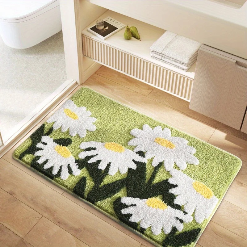 VIKAMA Antislip Bloemenbadmat  - Quick Dry Diatomite Bath Mat recensie en prijs